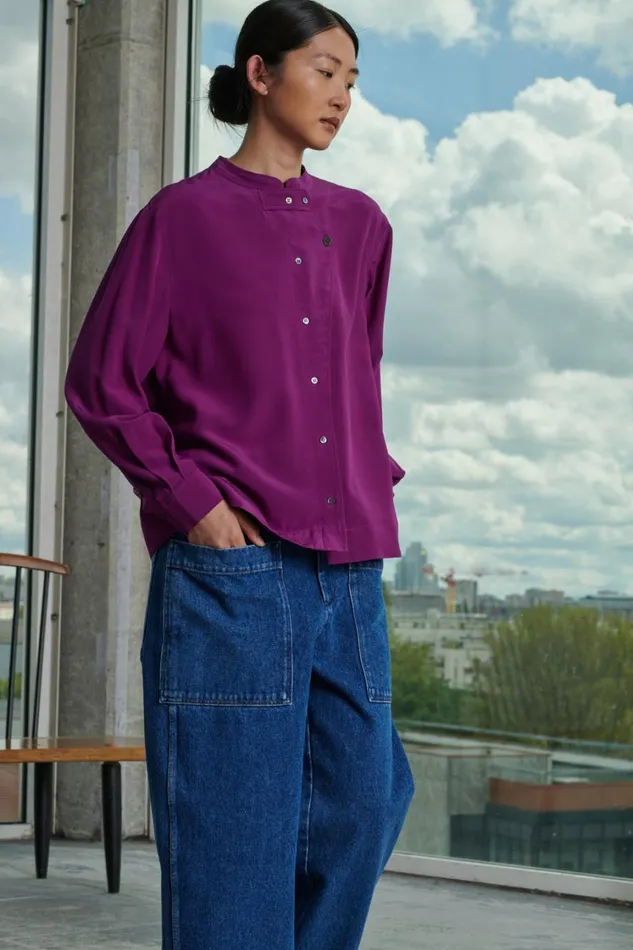 Women VELO SHIRT Fushia Soeur Shirts