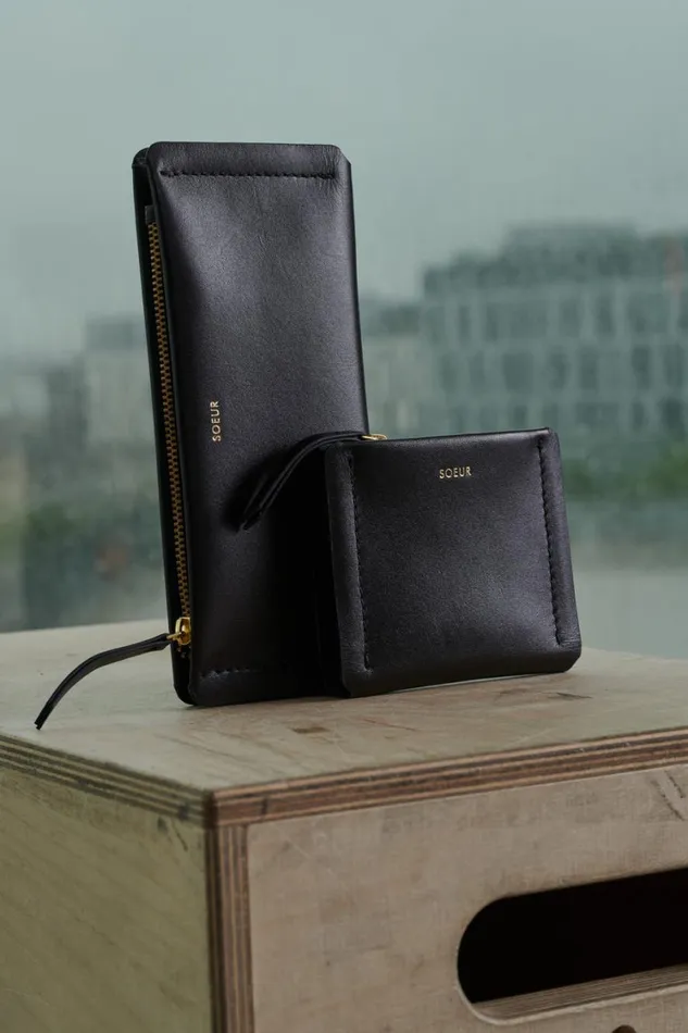 Women VENERDI PURSE Coal Soeur Small Leather Goods