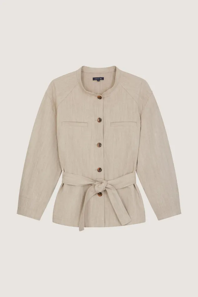 Women VENICE JACKET Beigeoffwhite Soeur Jackets and Coats