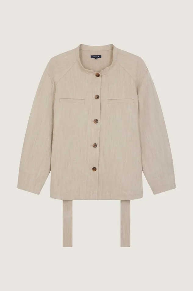 Women VENICE JACKET Beigeoffwhite Soeur Jackets and Coats