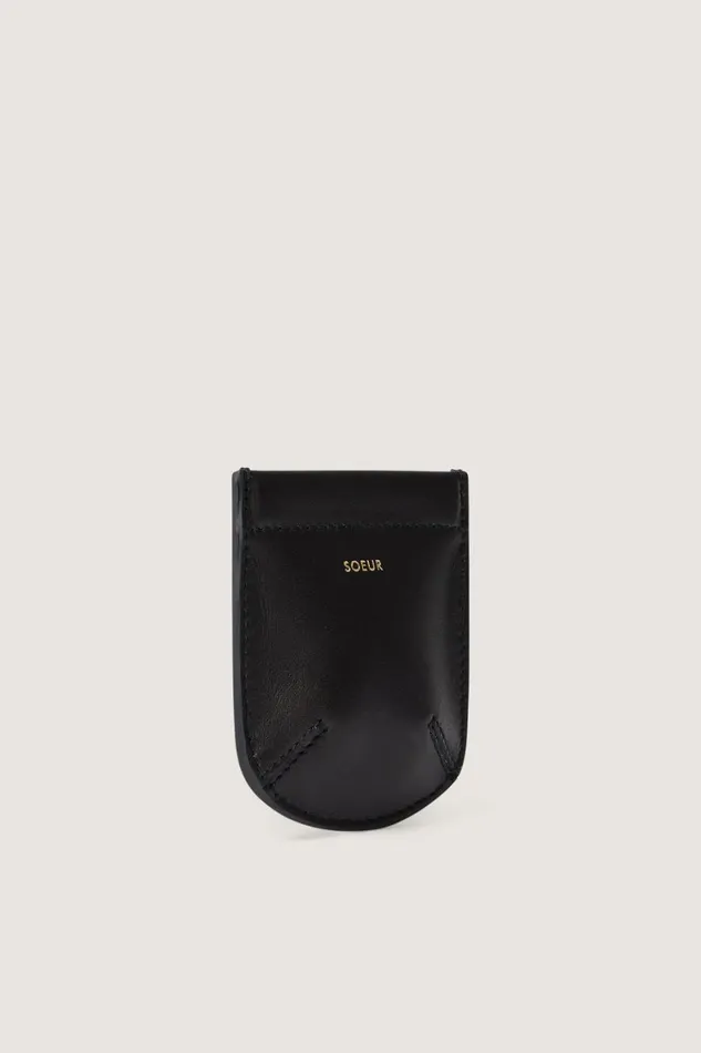 Women VENTI PURSE Black Soeur Small Leather Goods