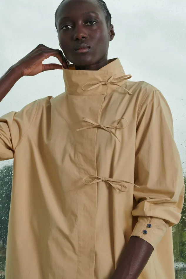 Women VERBENA SHIRT Beige Soeur Shirts