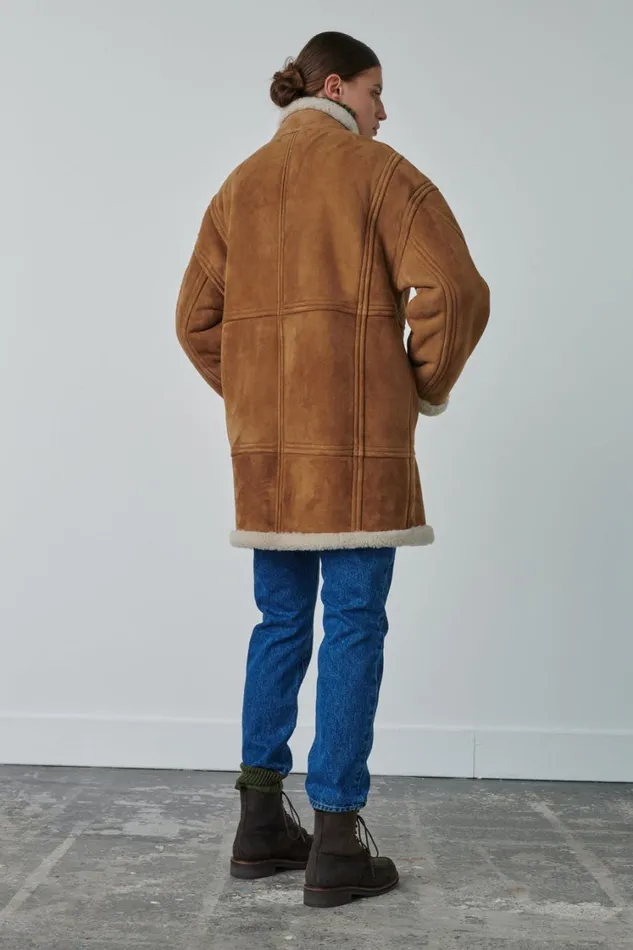 Women VERBIER COAT Honey Soeur Jackets and Coats