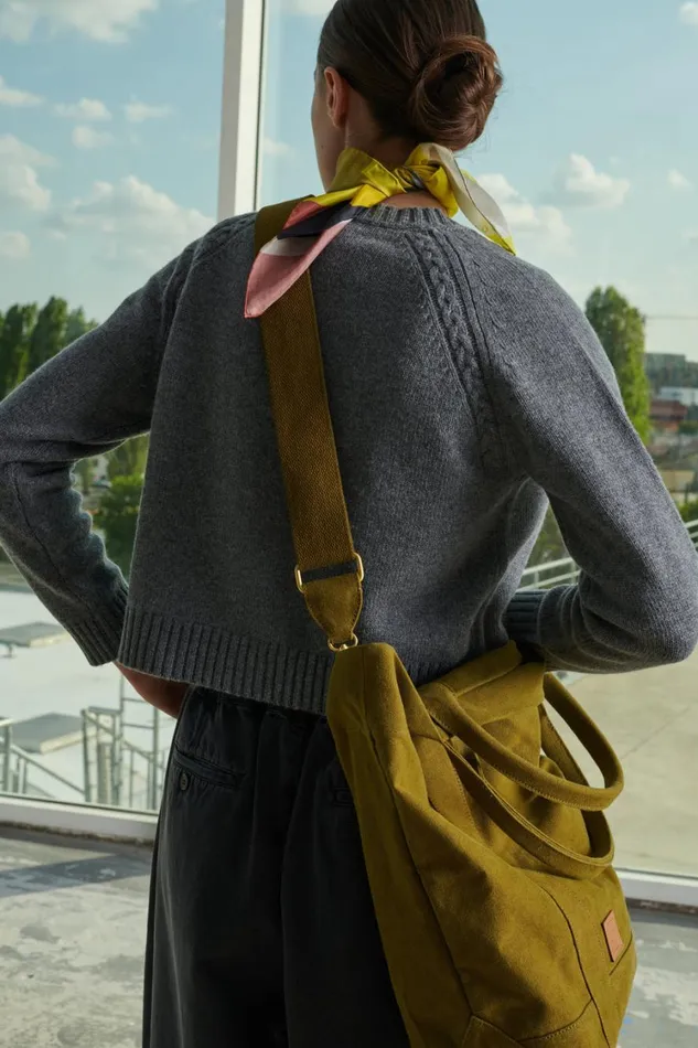 Women VERMONT CARDIGAN Grey Soeur Jumpers and Cardigans