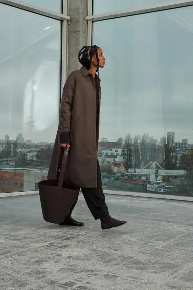 Women VERNAIS COAT Iced Brown Soeur Jackets and Coats