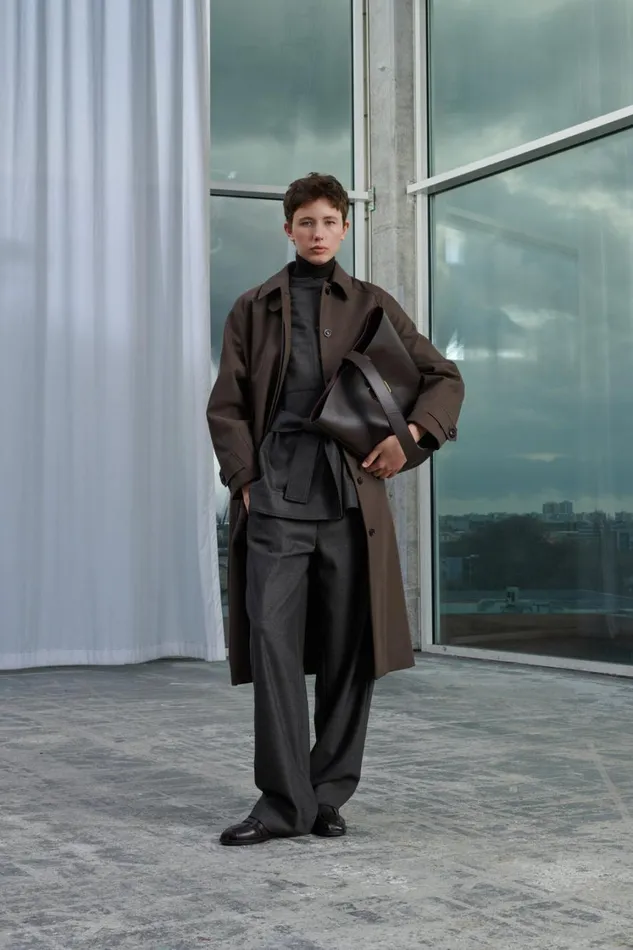Women VERNAIS COAT Iced Brown Soeur Jackets and Coats