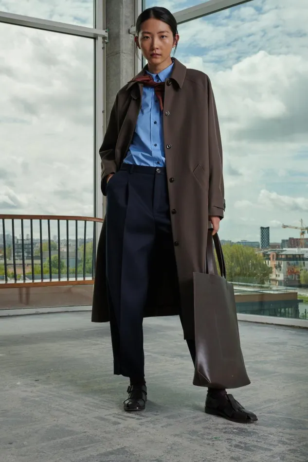 Women VERNAIS COAT Iced Brown Soeur Jackets and Coats