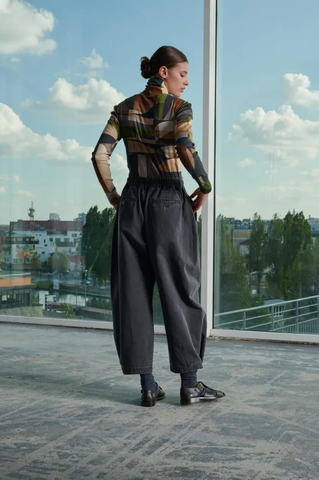 Women VERNON TROUSERS Anthracite Soeur Trousers