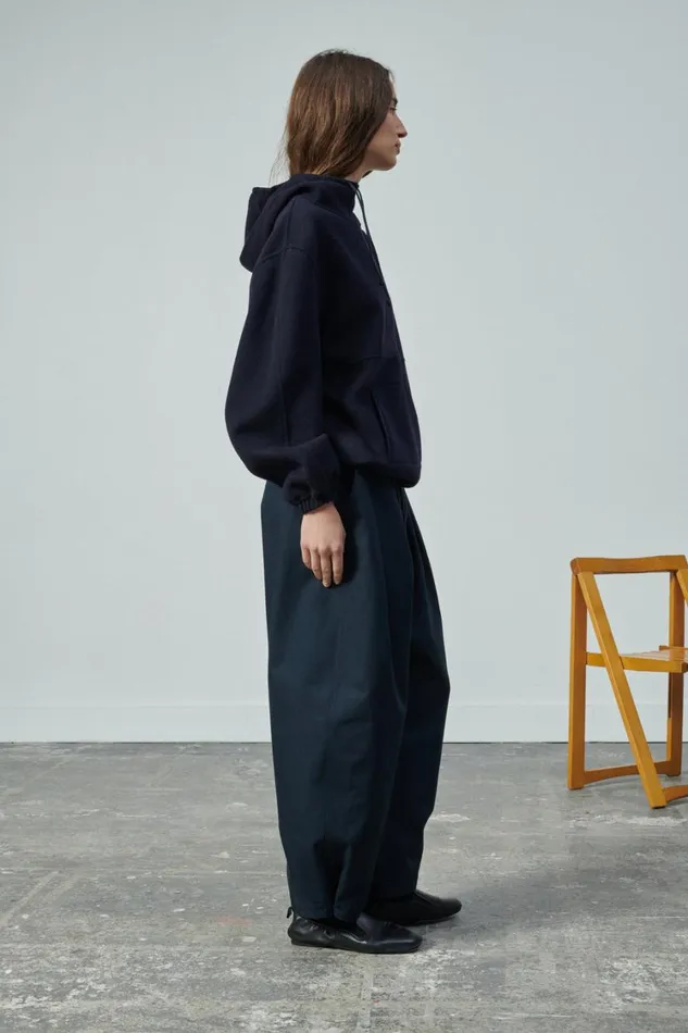 Women VERNON TROUSERS Navy Soeur Trousers