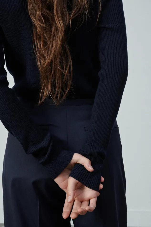 Women VERONA JUMPER Navy Soeur Jumpers and Cardigans