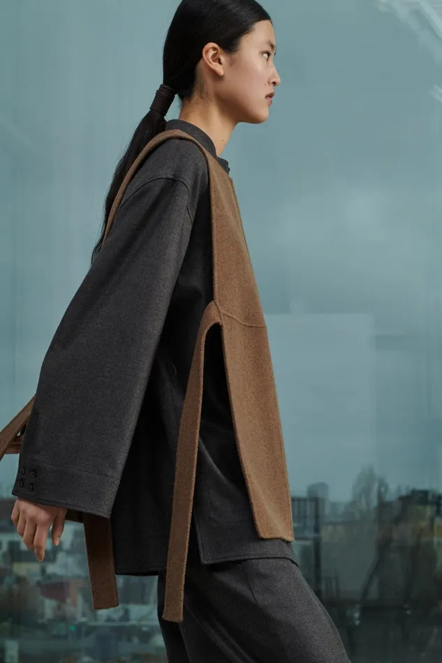 Women VERTUE JUMPER Chestnut Soeur Jumpers and Cardigans