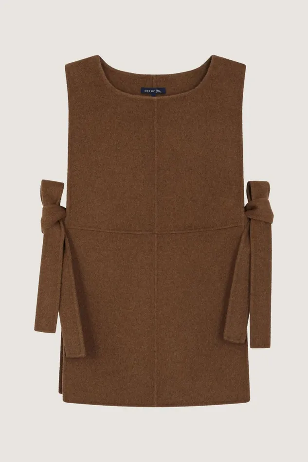 Women VERTUE JUMPER Chestnut Soeur Jumpers and Cardigans