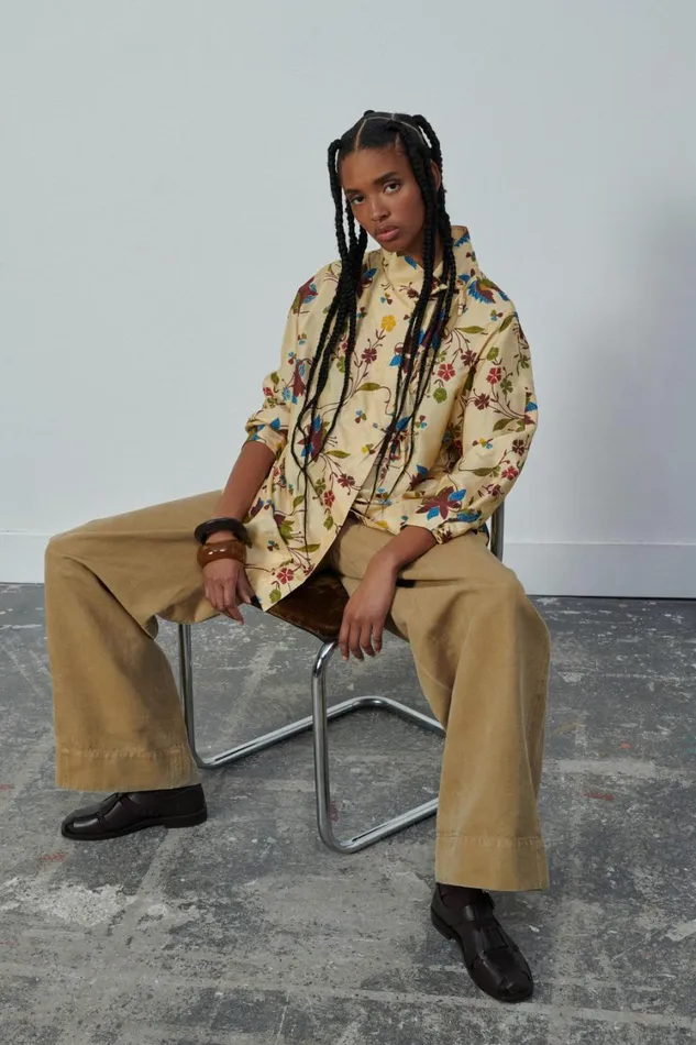 Women VERVEINE SHIRT Multico Offwhite Soeur Shirts