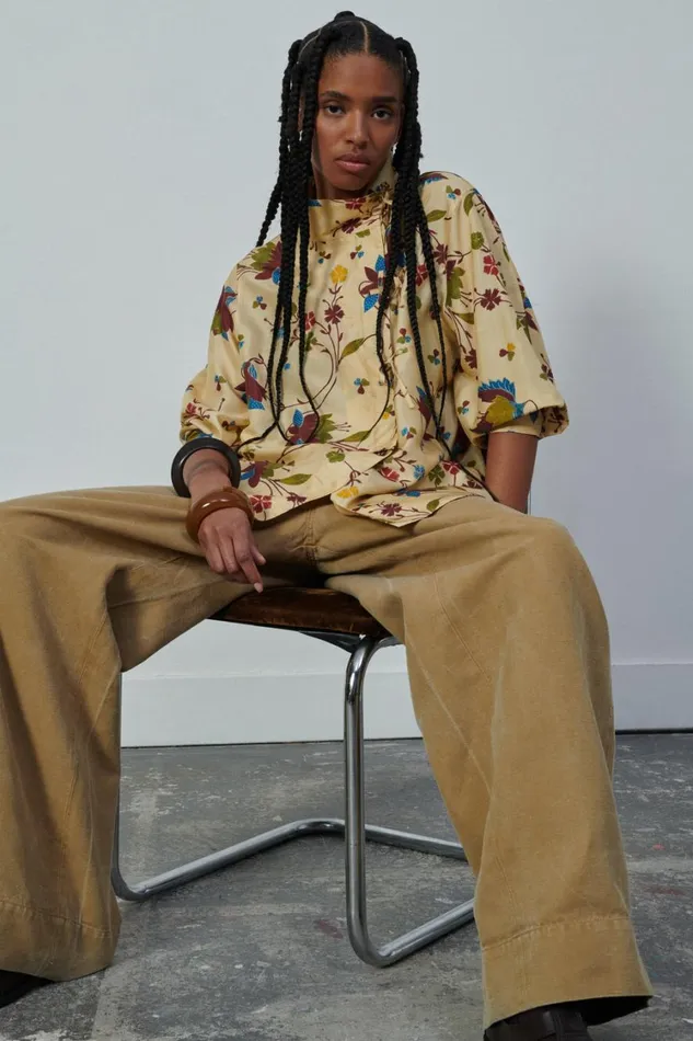 Women VERVEINE SHIRT Multico Offwhite Soeur Shirts