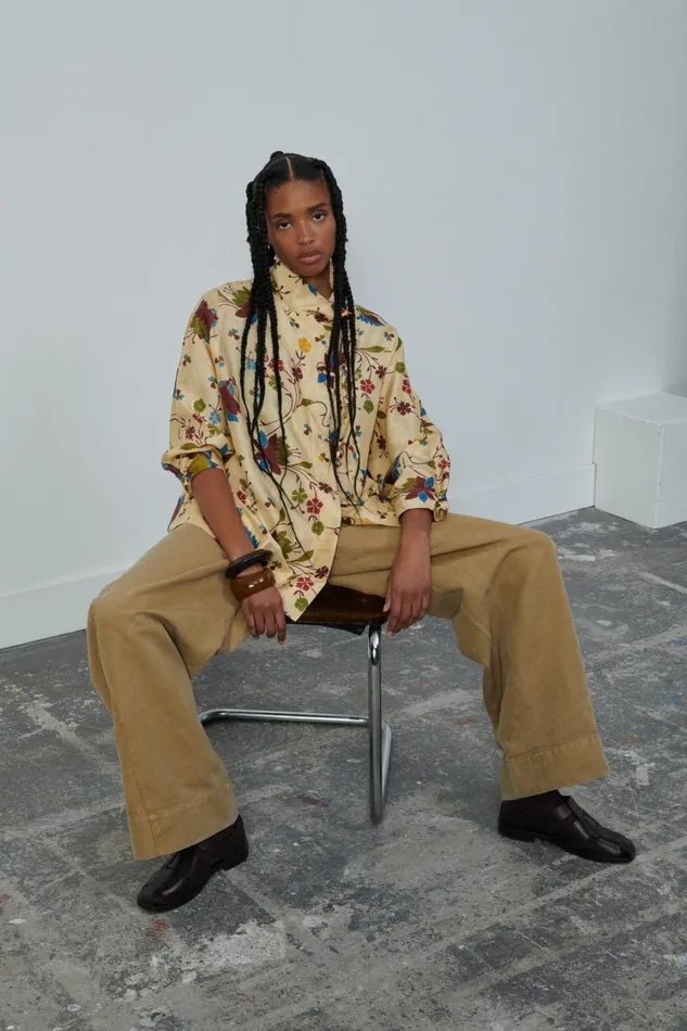 Women VERVEINE SHIRT Multico Offwhite Soeur Shirts
