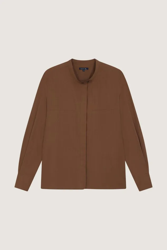 Women VESTA SHIRT Iced Brown Soeur Shirts