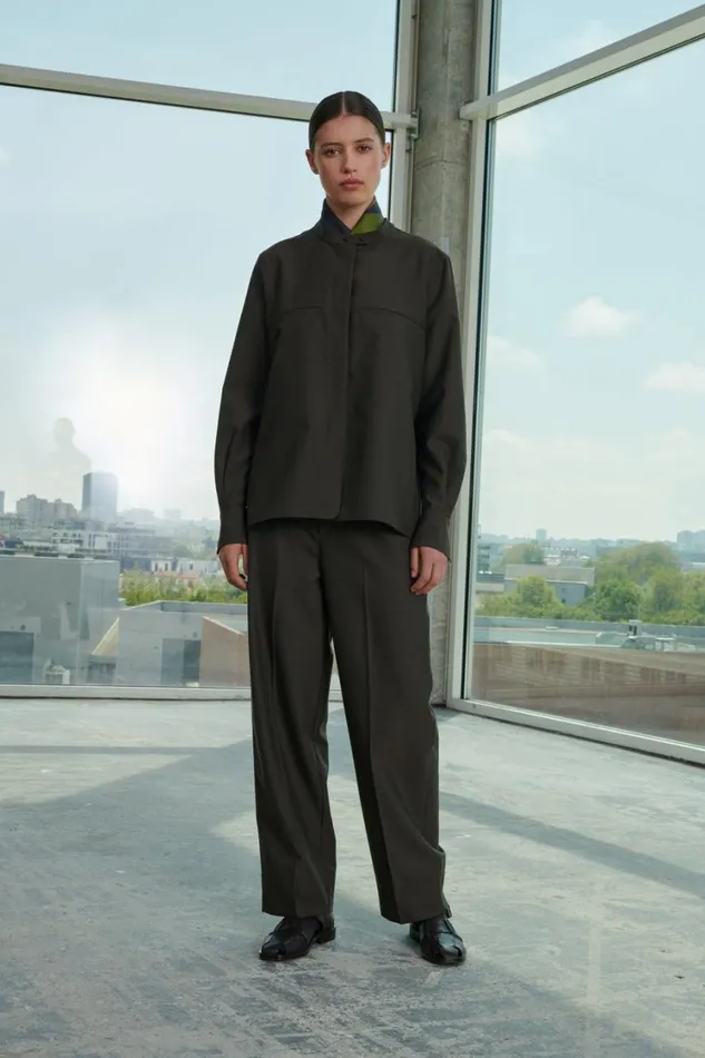 Women VESTA SHIRT Khaki Soeur Shirts