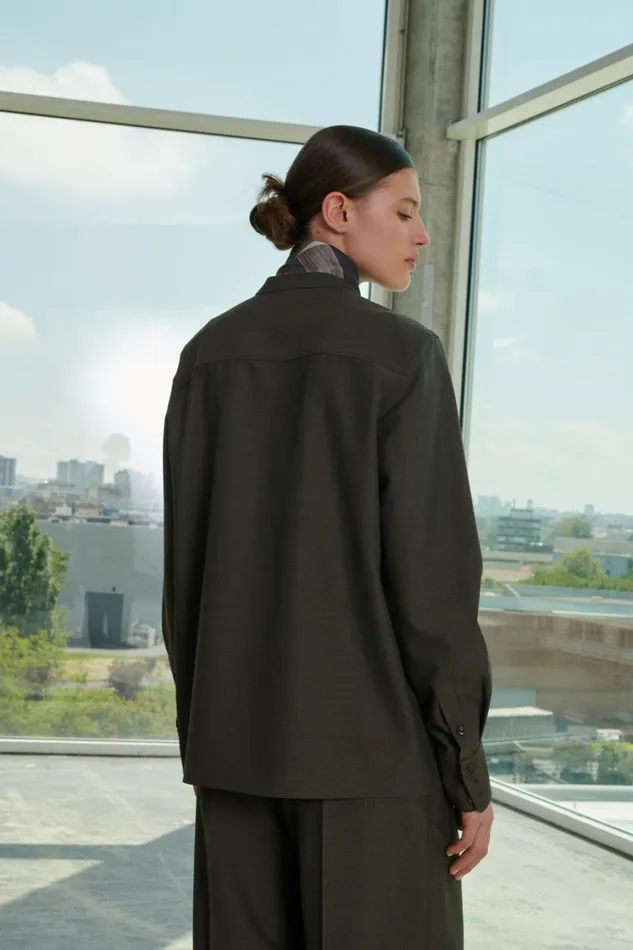Women VESTA SHIRT Khaki Soeur Shirts