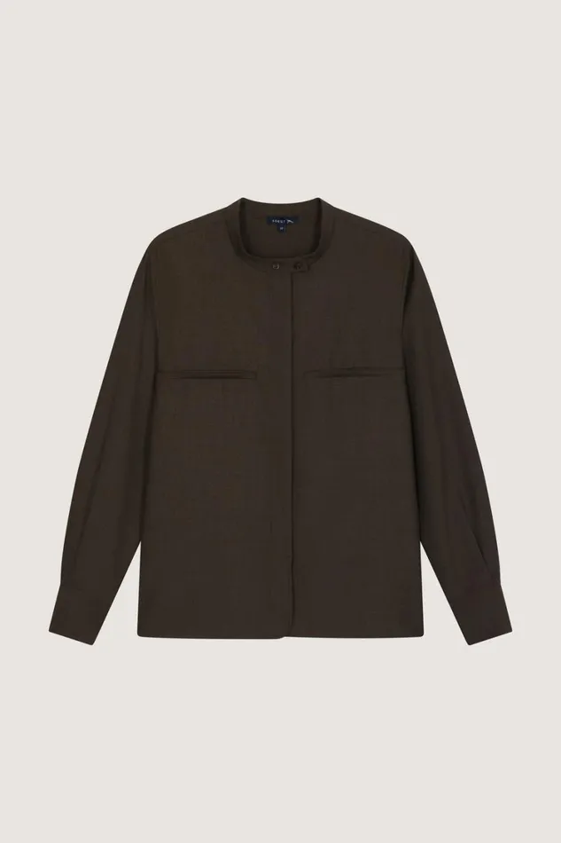 Women VESTA SHIRT Khaki Soeur Shirts