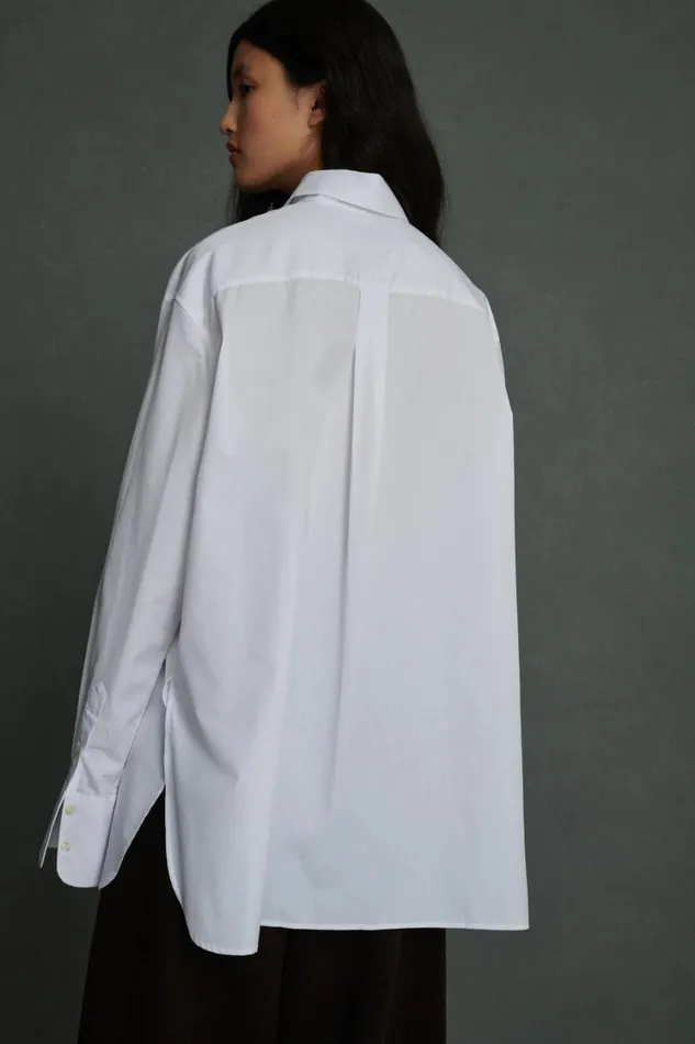 Women VIA SHIRT White Soeur Shirts