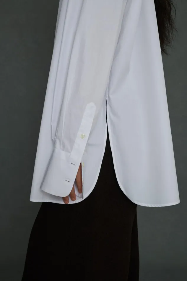 Women VIA SHIRT White Soeur Shirts