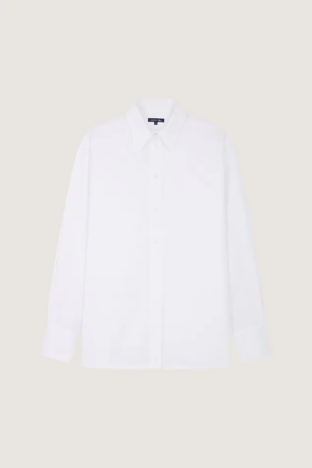 Women VIA SHIRT White Soeur Shirts