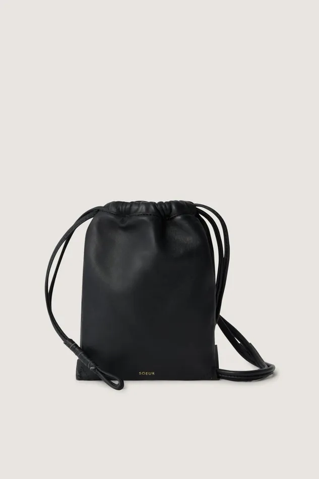 Women VIANA POUCH Black Soeur Mini Bags