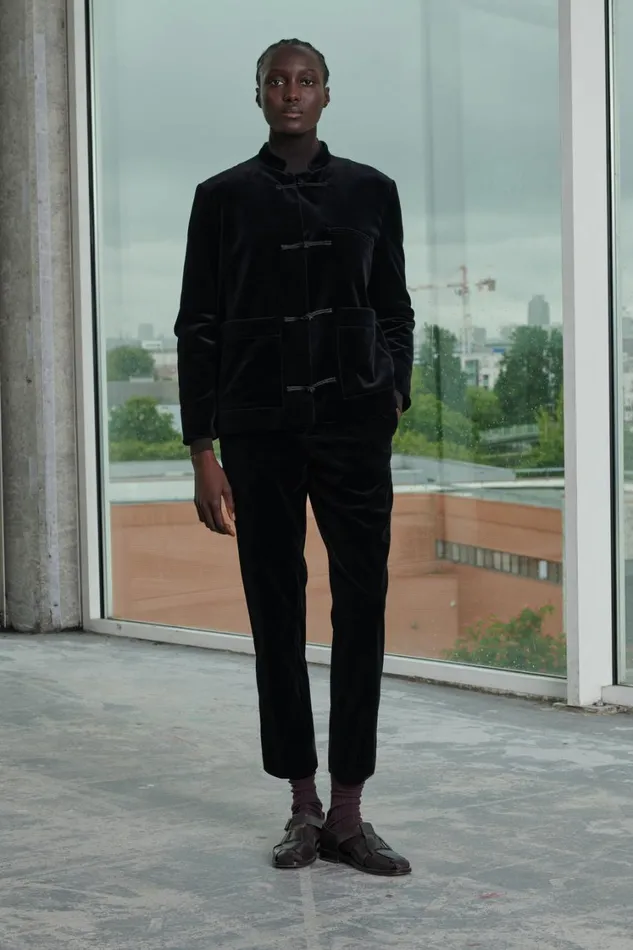 Women VIANNEY TROUSERS Black Soeur Trousers