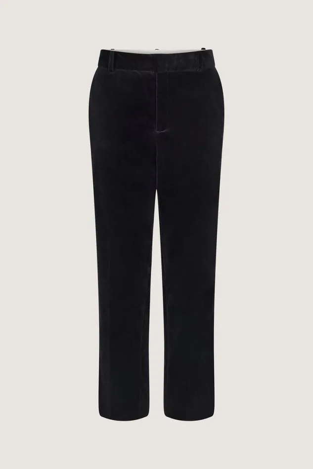 Women VIANNEY TROUSERS Black Soeur Trousers