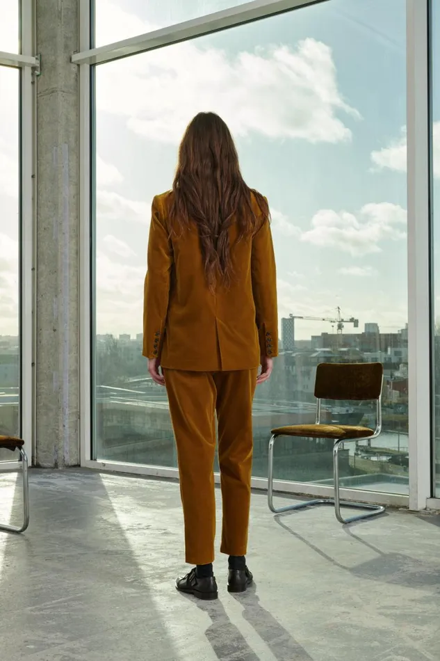 Women VIANNEY TROUSERS Bronze Soeur Trousers