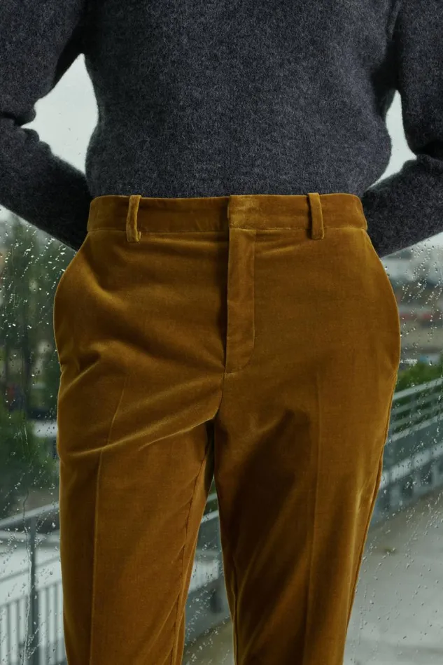 Women VIANNEY TROUSERS Bronze Soeur Trousers