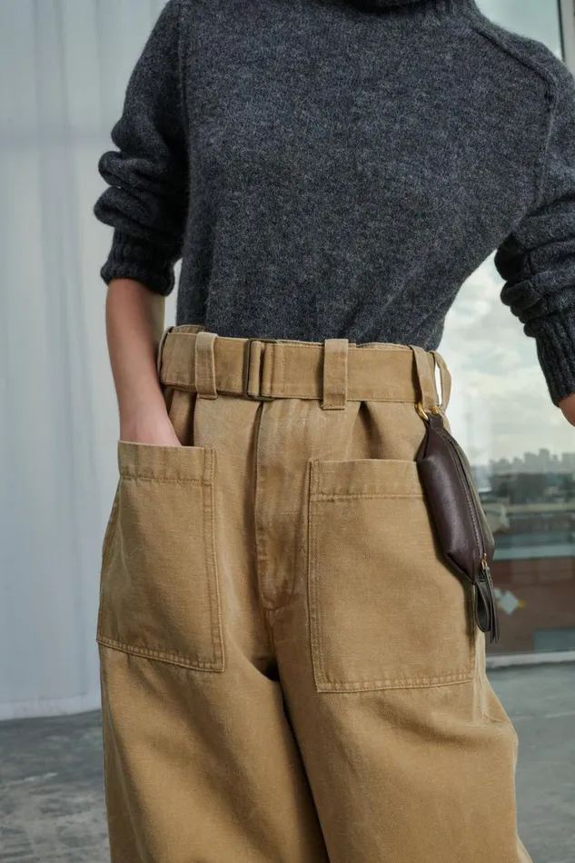 Women VILA BUM BAG Dark Brown Soeur Small Leather Goods