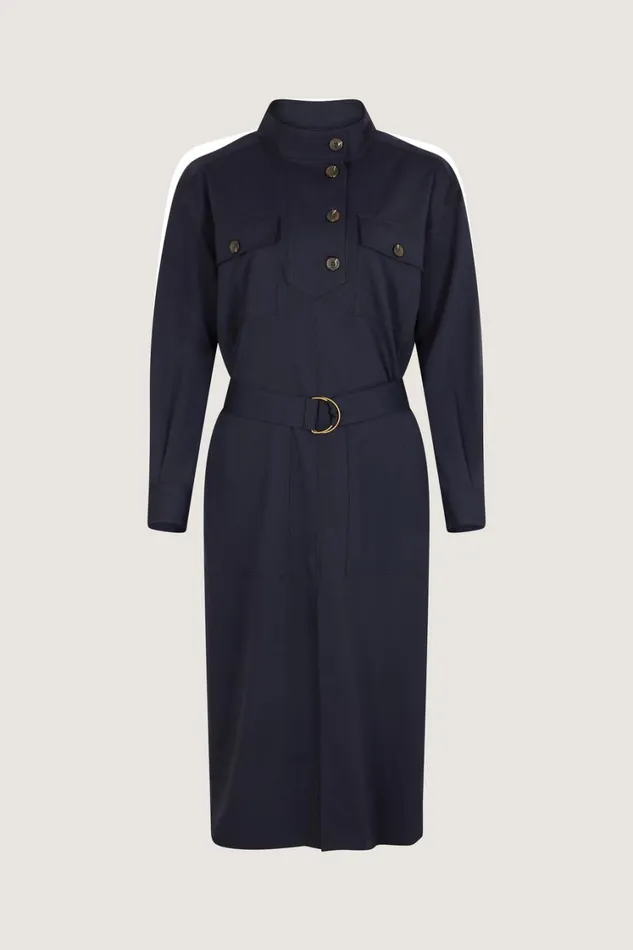 Women VILLAMAR DRESS Navy Soeur Dresses