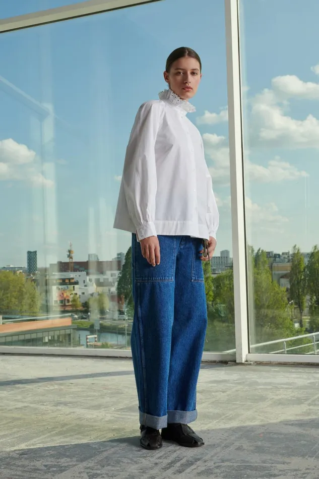 Women VILLANDRY SHIRT White Soeur Shirts
