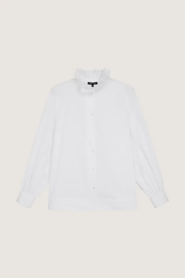 Women VILLANDRY SHIRT White Soeur Shirts