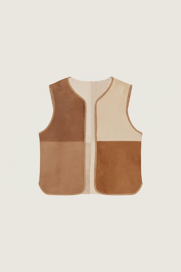 Women VINH REVERSIBLE SLEEVELESS WAISTCOAT Offwhitebeige Soeur Jackets and Coats