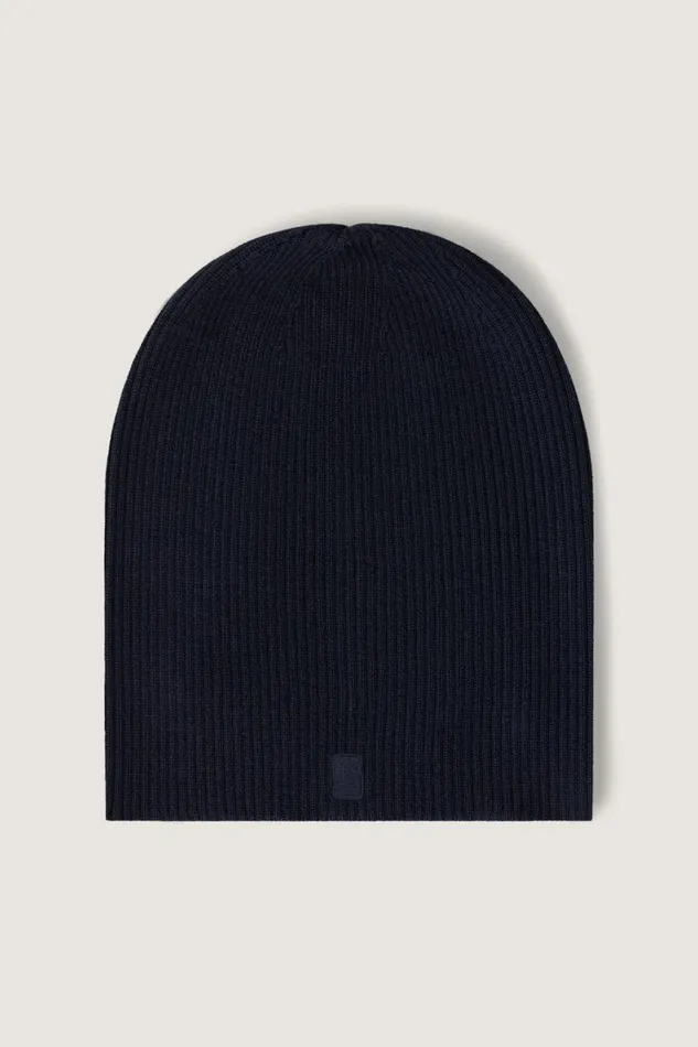 Women VIRGIL BEANIE Navy Soeur Gloves and Beanies