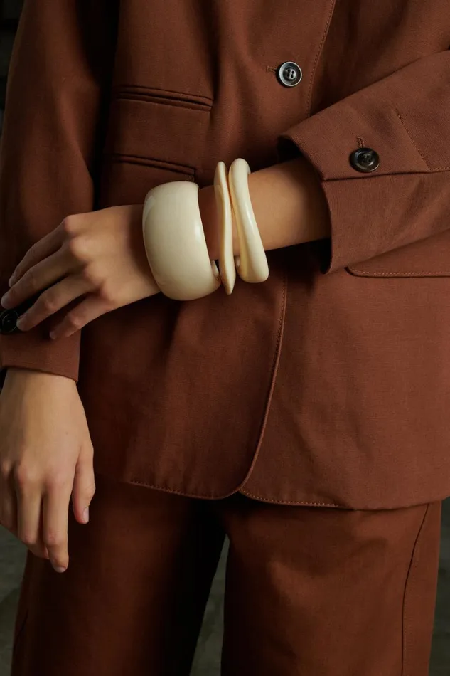 Women VIRGINIE 1 BRACELET Offwhite Soeur Jewellery