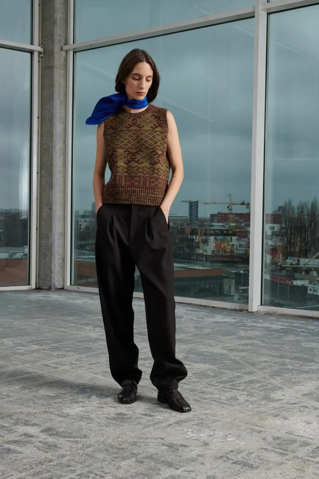 Women VIRGO JUMPER Plumkhaki Soeur Jumpers and Cardigans