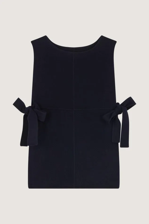 Women VIRTUE JUMPER Navy Soeur Jumpers and Cardigans