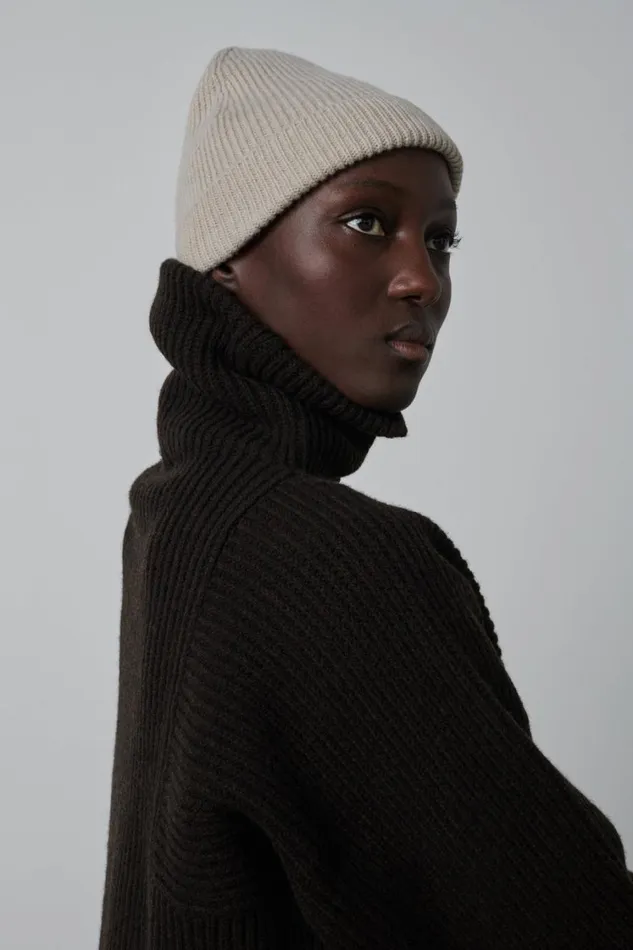 Women VISBY JUMPER Brown Soeur Jumpers and Cardigans