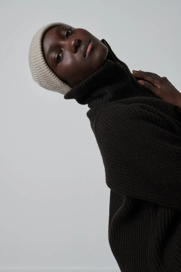 Women VISBY JUMPER Brown Soeur Jumpers and Cardigans