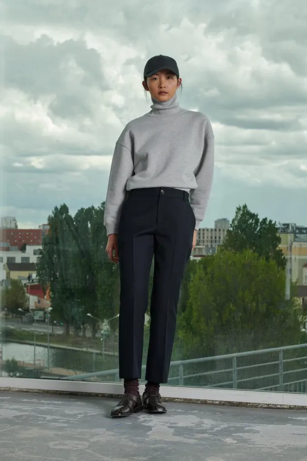 Women VITO JUMPER Mottled Grey Soeur TShirts and Sweatshirts