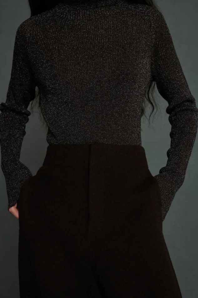 Women VIVALDI JUMPER Brownsilver Soeur Jumpers and Cardigans