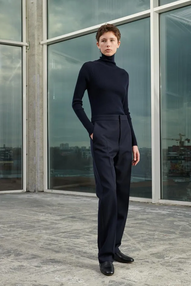 Women VIVALDI JUMPER Navy Soeur Jumpers and Cardigans