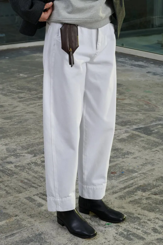 Women VOLAGE JEANS White Soeur Trousers