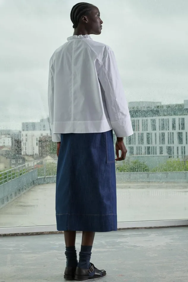 Women VOLOS SKIRT Raw Denim Soeur Skirts and Shorts