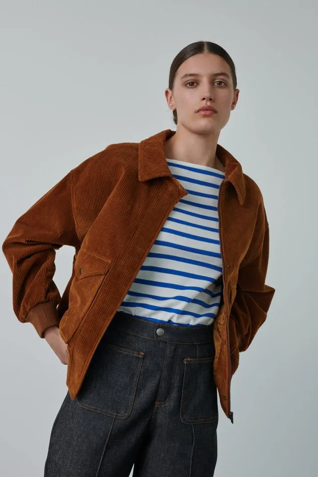 Women VOLTAIRE JACKET Rust Soeur Jackets and Coats