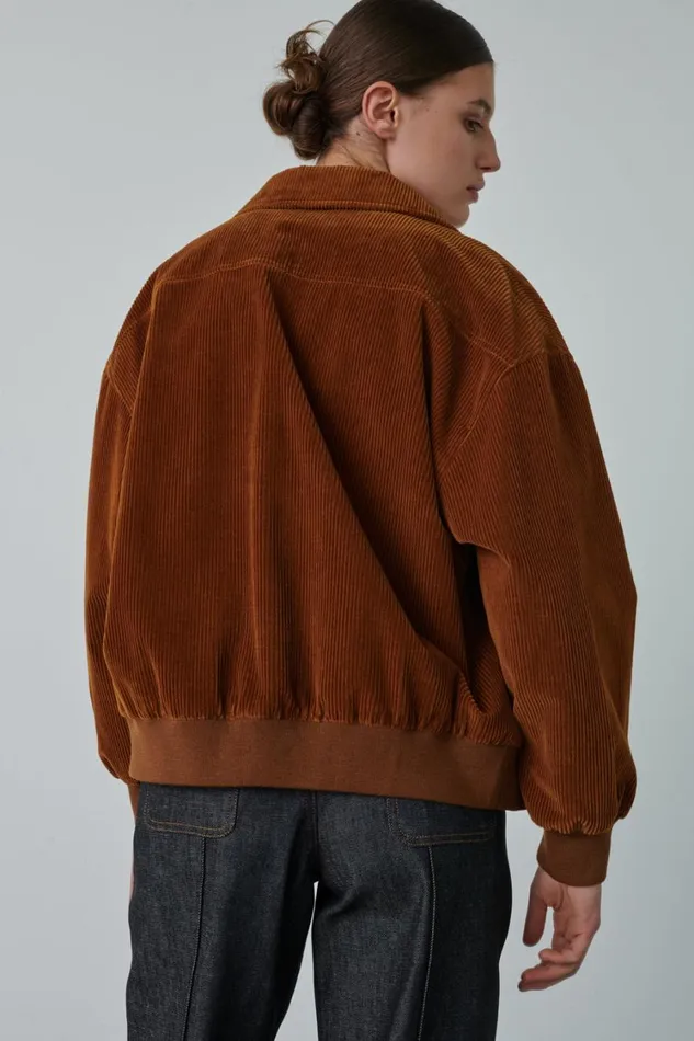 Women VOLTAIRE JACKET Rust Soeur Jackets and Coats
