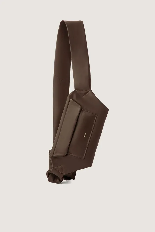 Women VOLTERRA BUM BAG Dark Brown Soeur Bags